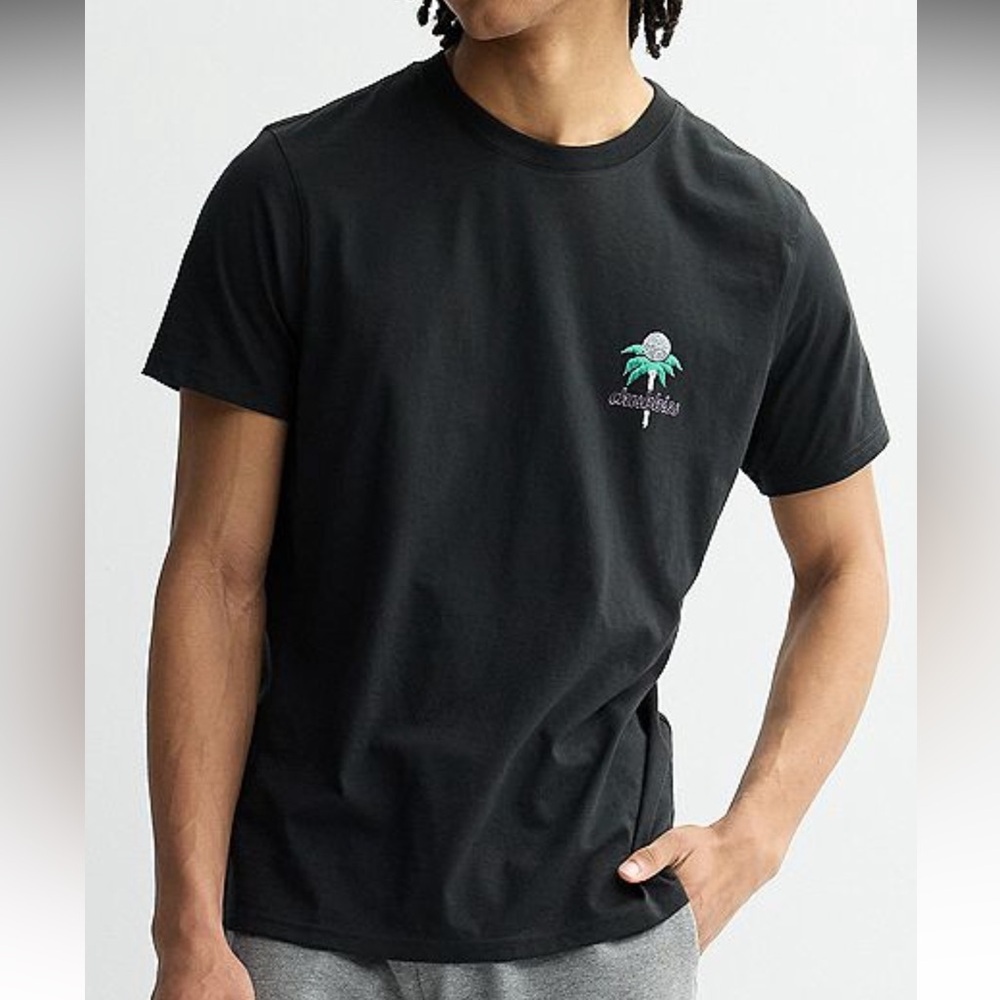 Chubbies NWT Black Let’s ParTee Golf Tshirt Size Medium